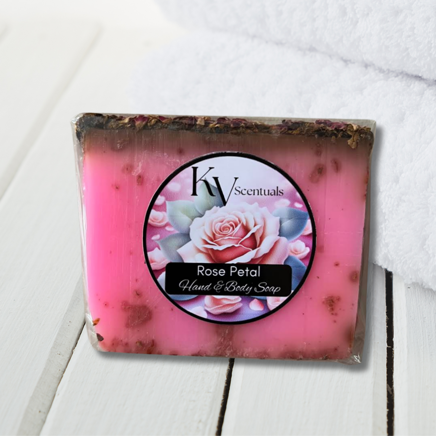 Rose Petal Hand & Body Soap Bar