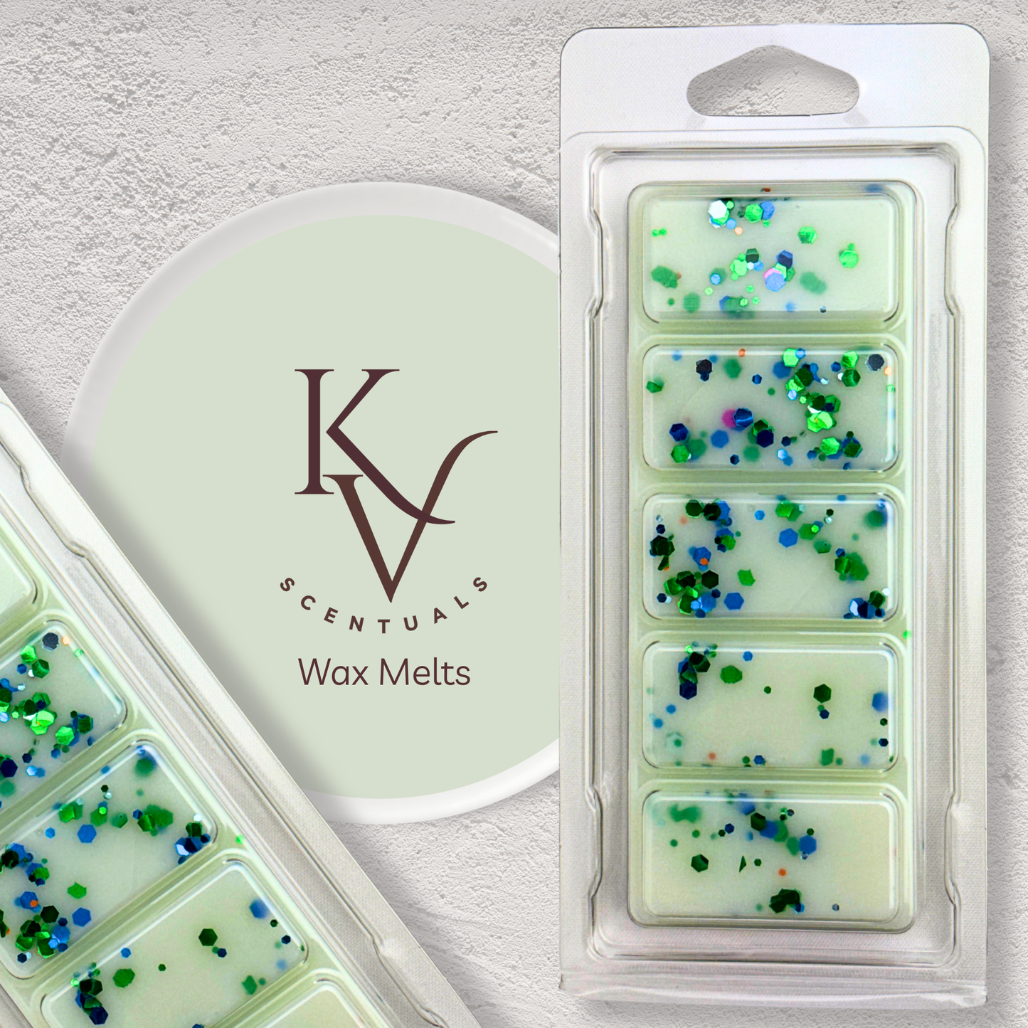Spearmint & Peppermint Wax Melt Snap Bar