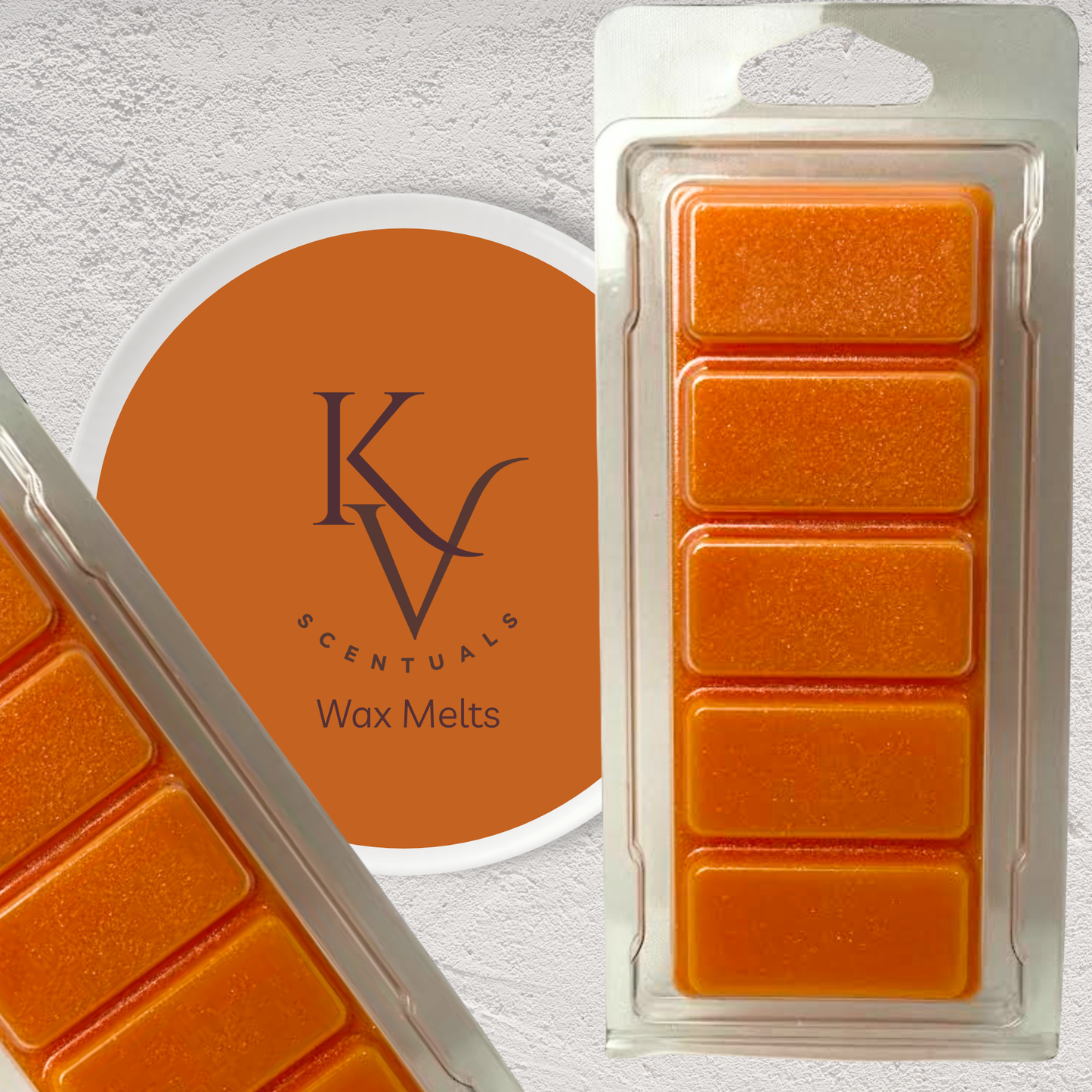 Tropical Orange Wax Melt Snap Bar
