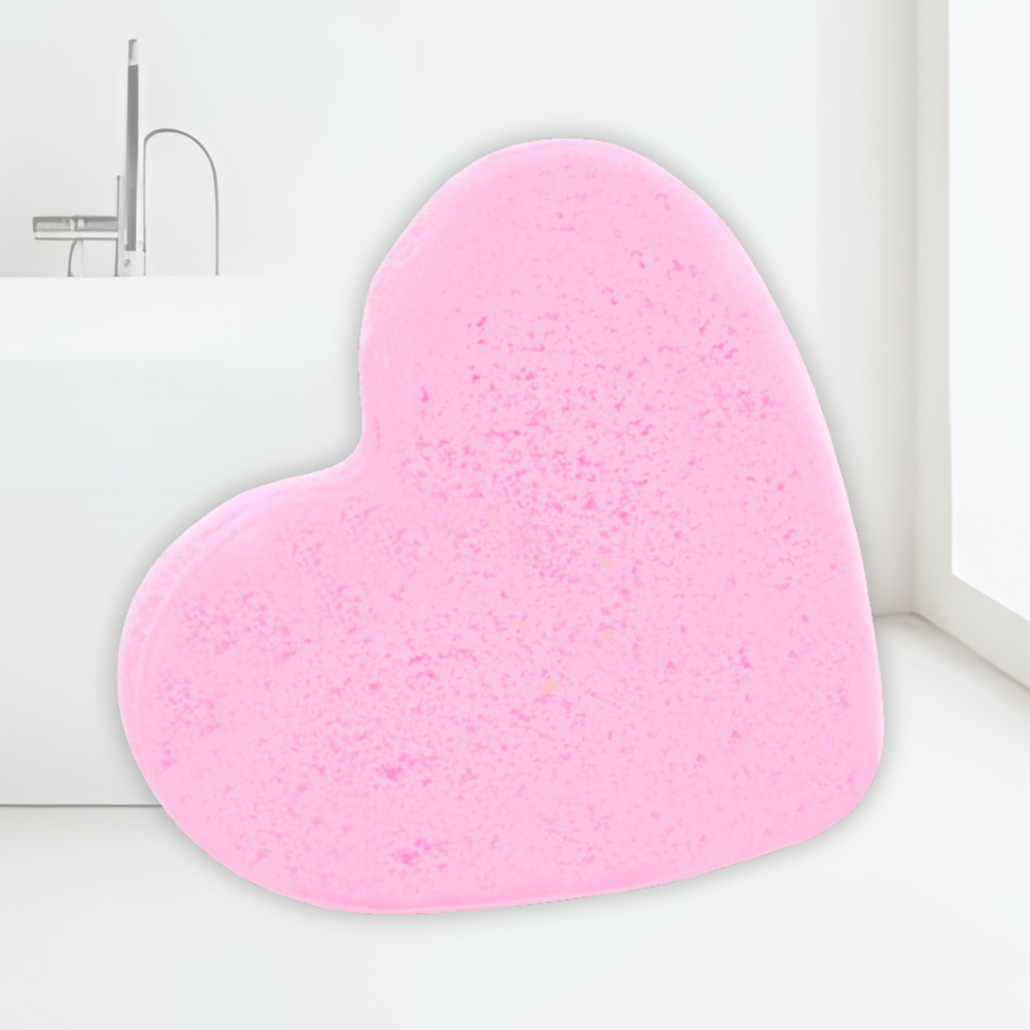 Love Heart Bath Bomb - Bubblegum