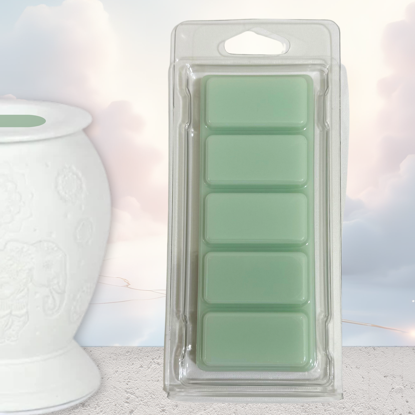 Frosted Eucalyptus Wax Melt Snap Bar