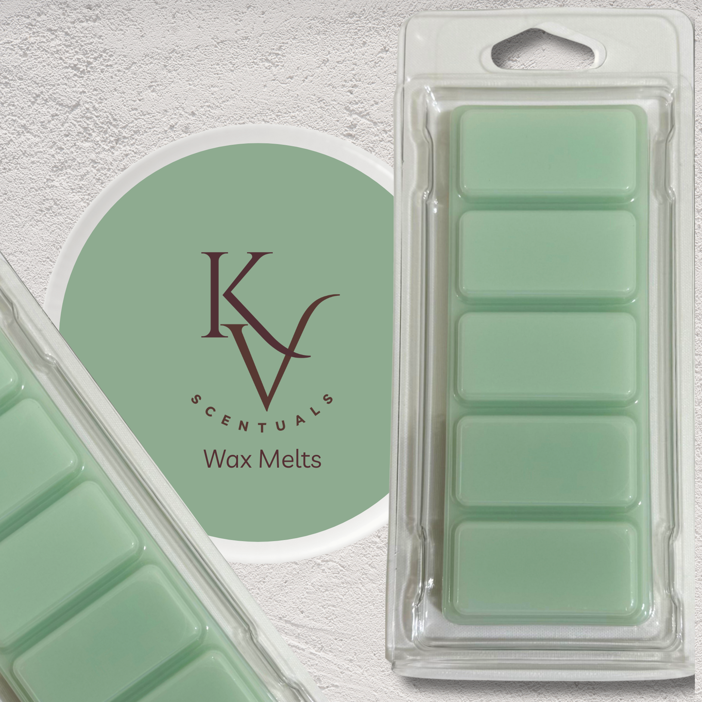 Frosted Eucalyptus Wax Melt Snap Bar
