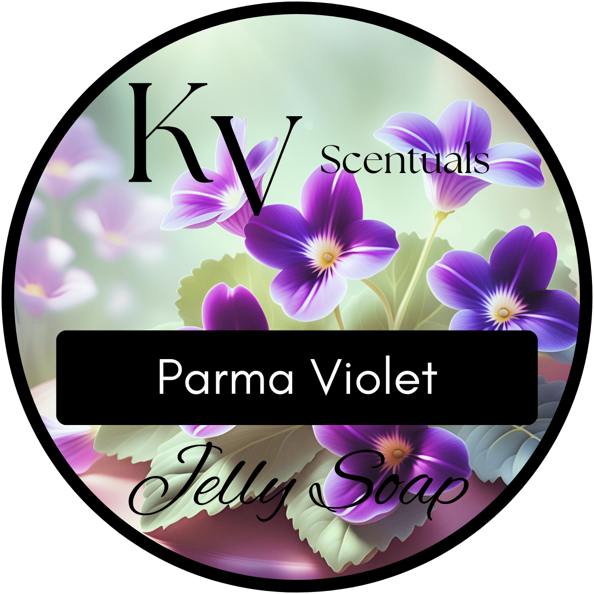 Parma Violet Jelly Soap
