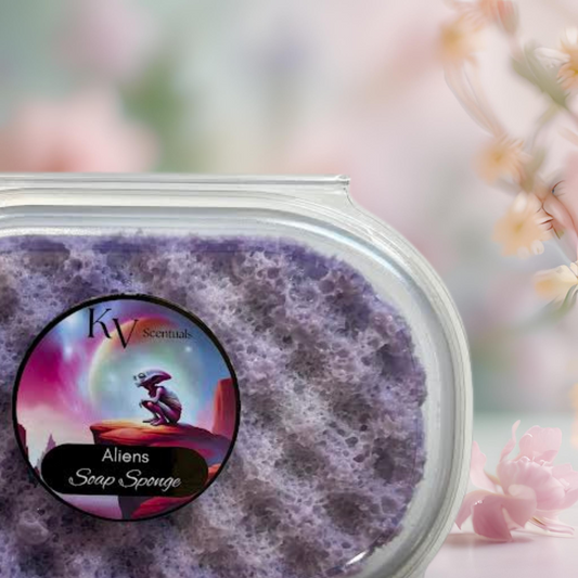 Aliens Exfoliating Soap Sponge