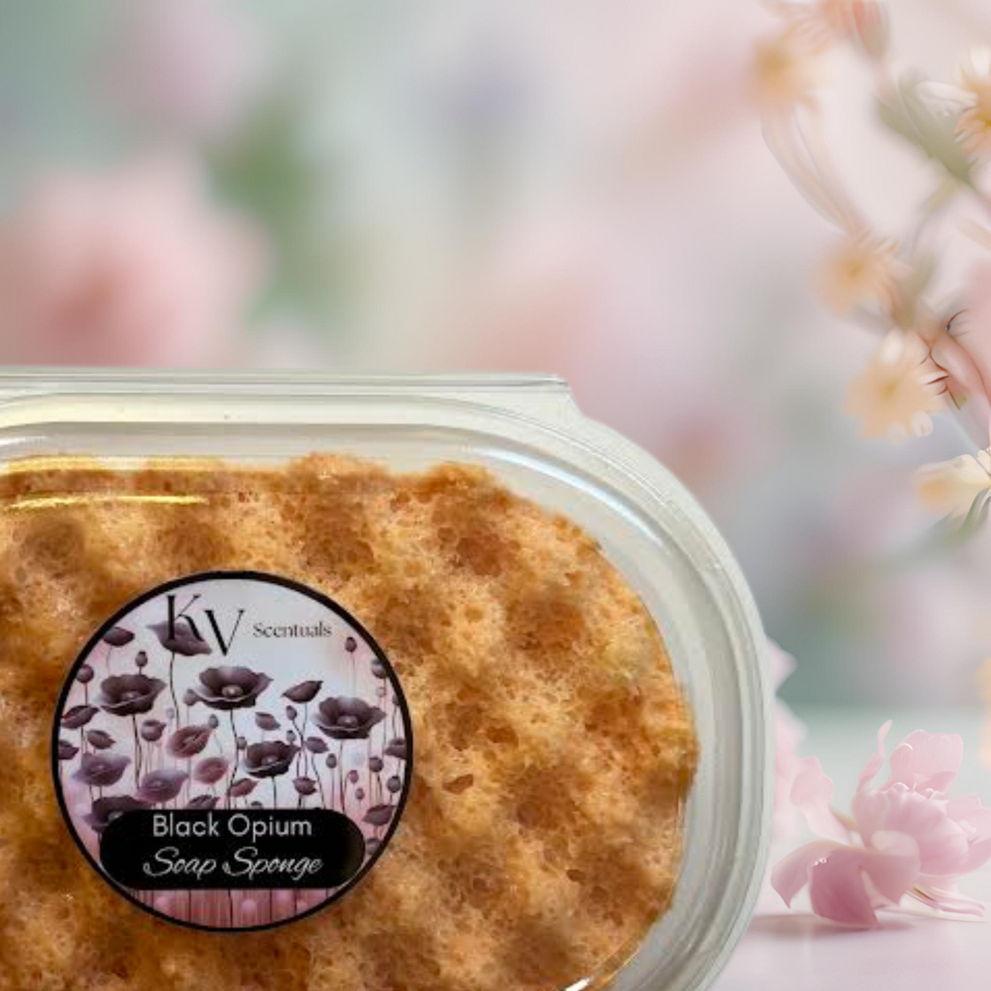 Black Opium Exfoliating Soap Sponge