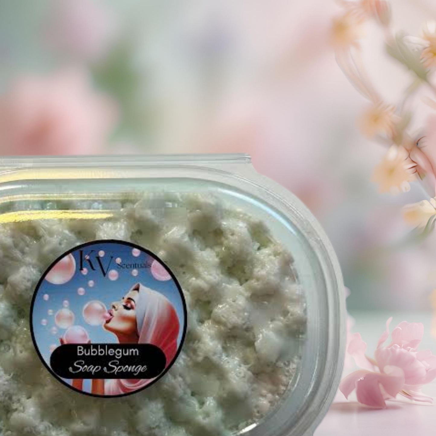 Bubblegum Exfoliating Soap Sponge