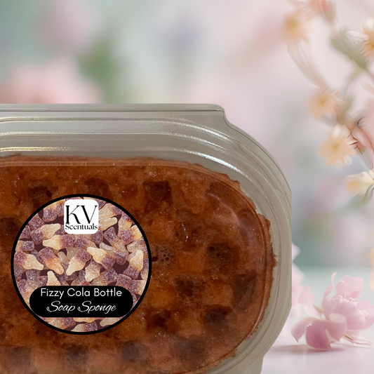 Fizzy Cola Bottles Exfoliating Soap Sponge