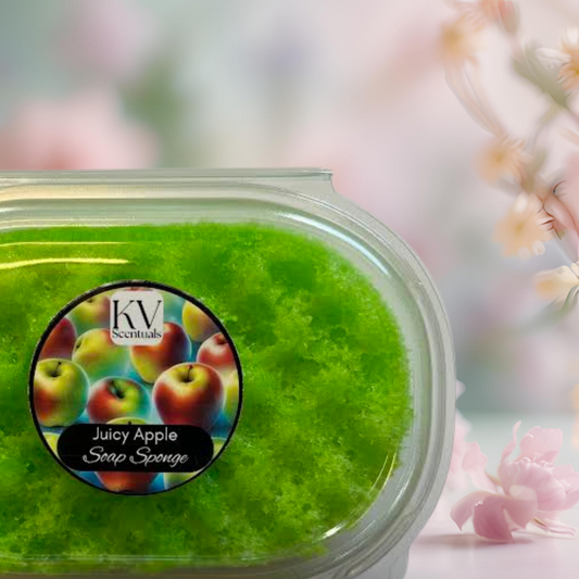 Juicy Apple Exfoliating Soap Sponge