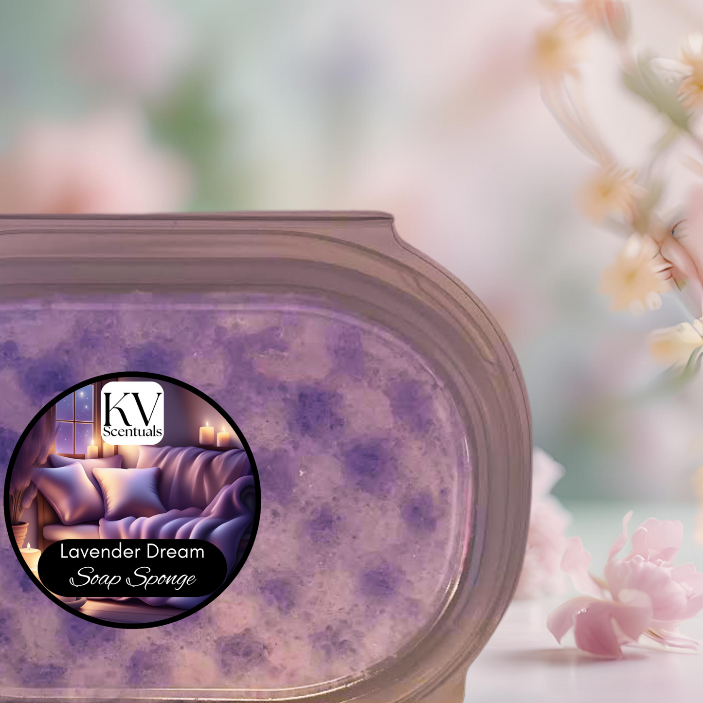 Lavender Dream Exfoliating Soap Sponge