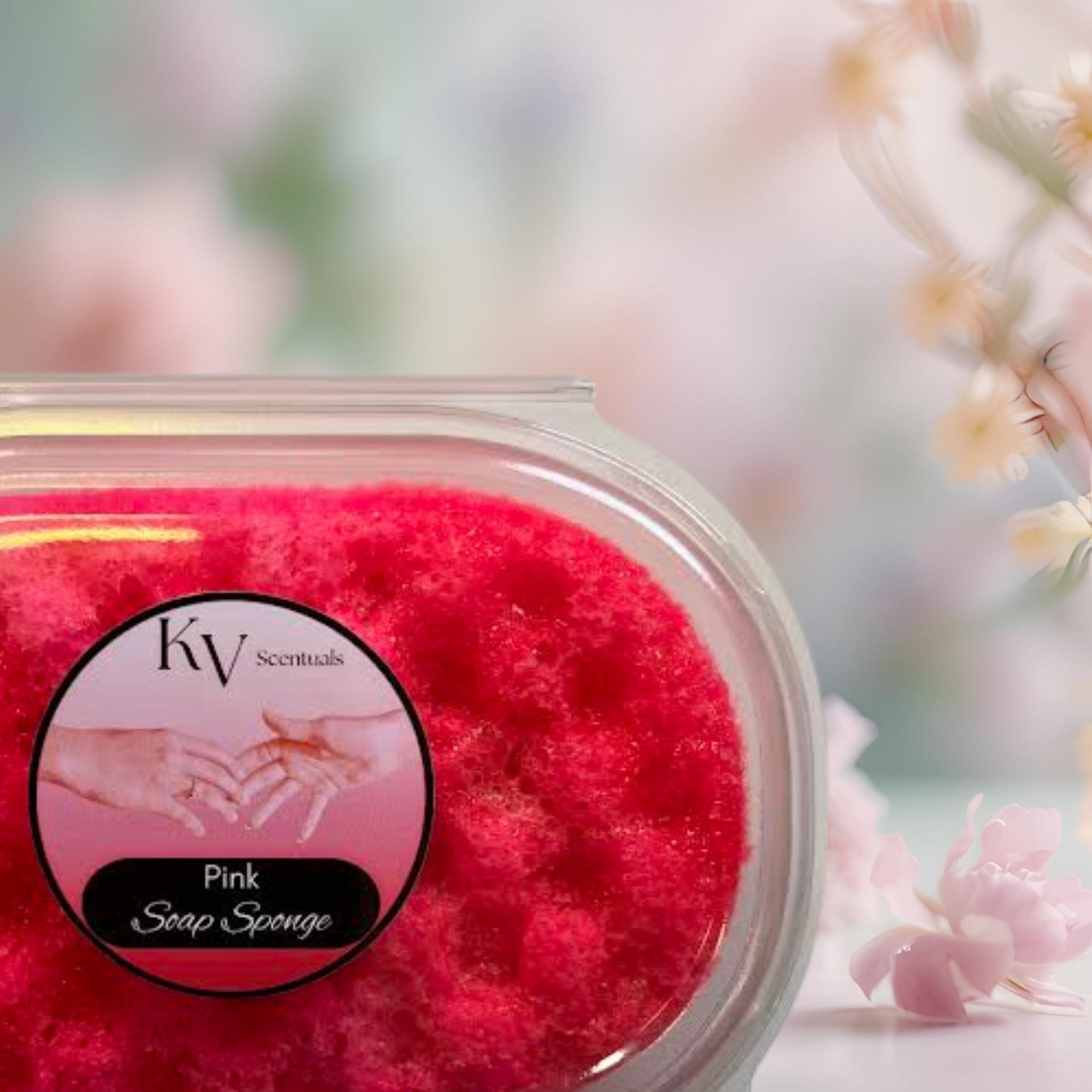 Pink Exfoliating Soap Sponge