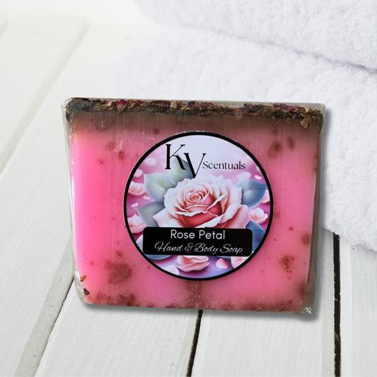 Rose Petal Hand & Body Soap Bar