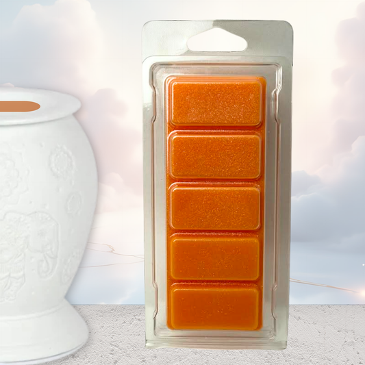 Tropical Orange Wax Melt Snap Bar