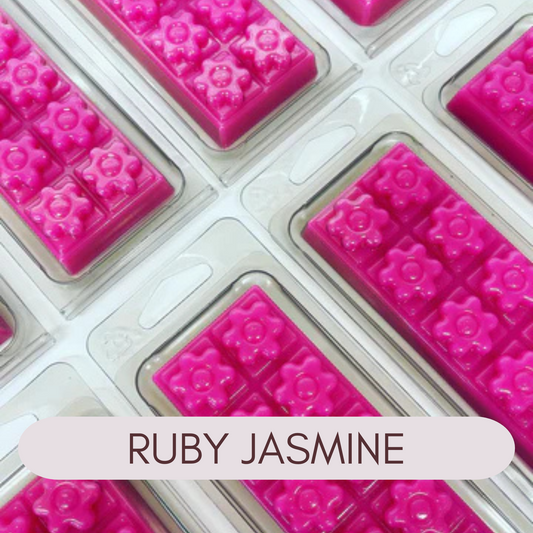 Ruby Jasmine Wax Melt Snap Bar