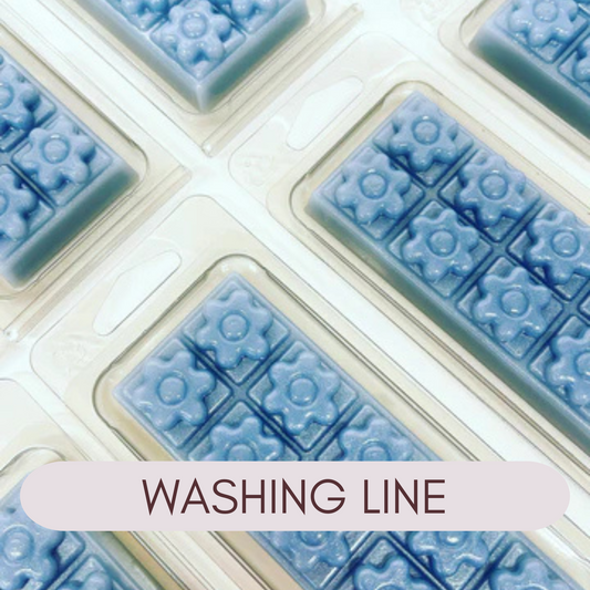 Washing Line Wax Melt Snap Bar