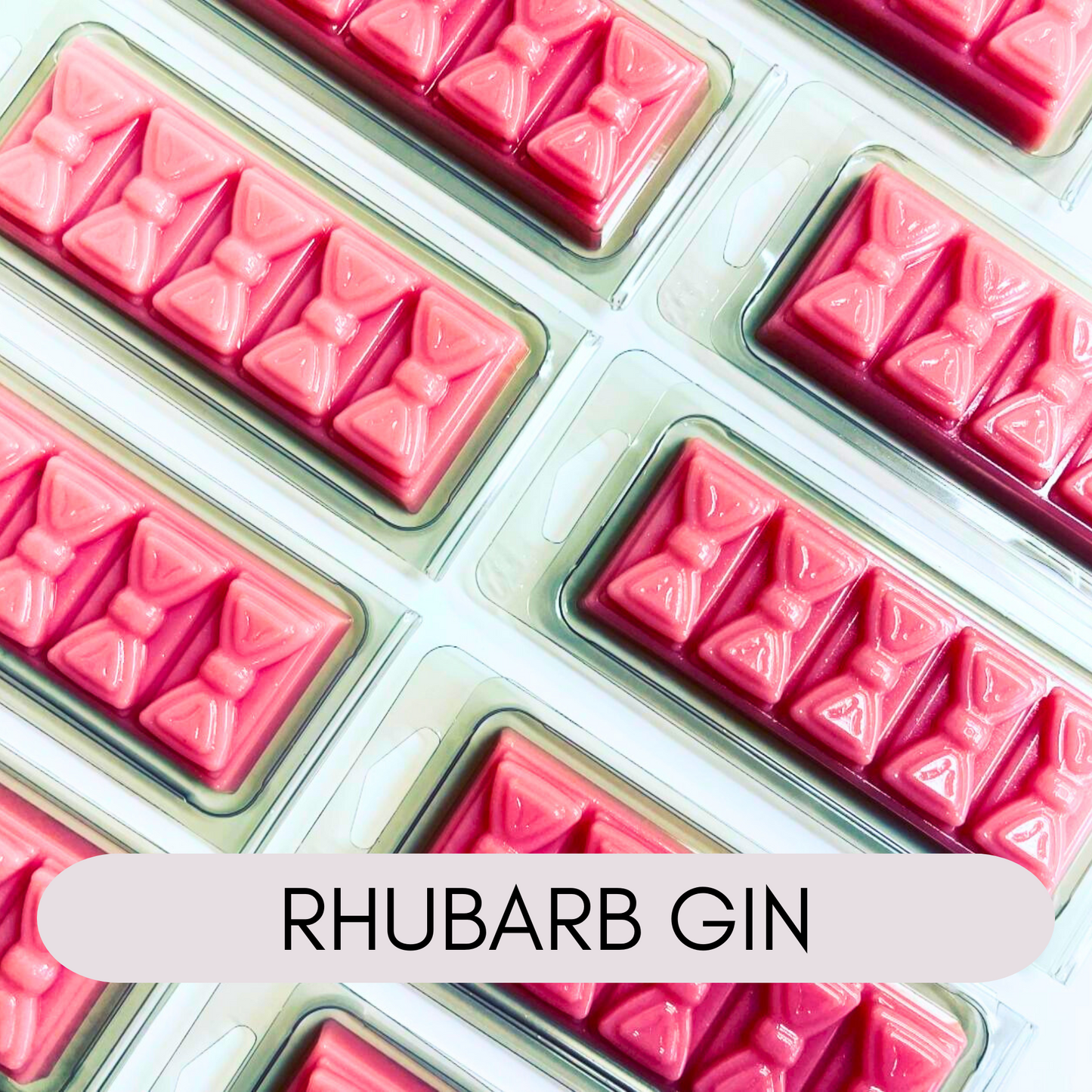 Rhubarb Gin Wax Melt Snap Bar